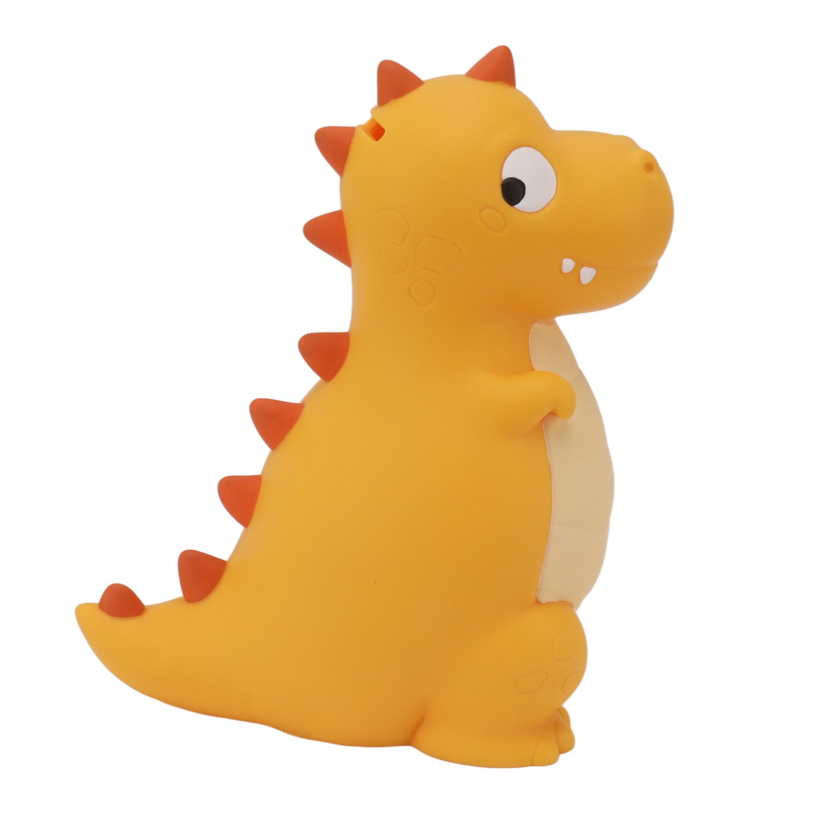 Dinosaur Piggy Bank Cute Cartoon Money Save Box Fall Resistance Money Coin Bank Desktop Decoration Boys Girls Gift Small Yellow — image 3