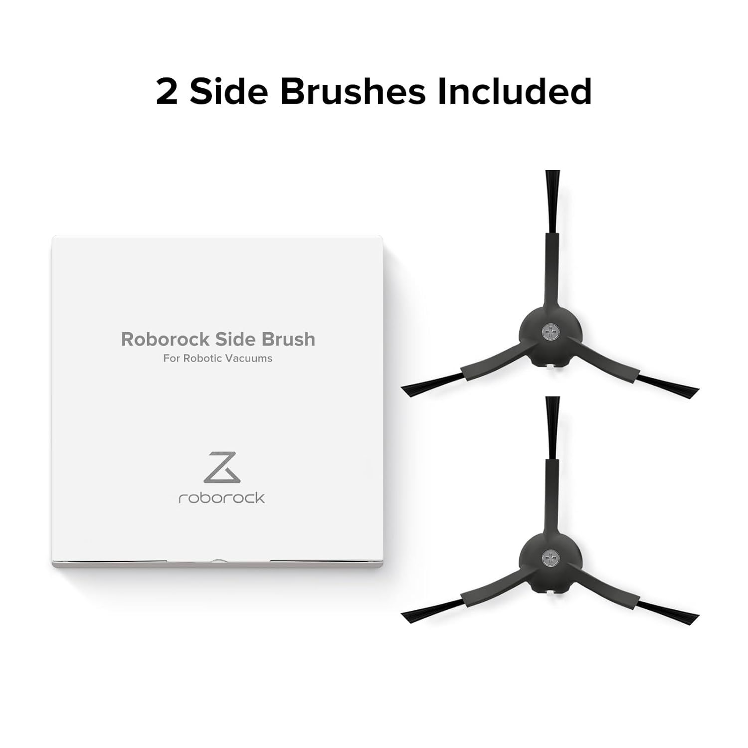 Side Brushes Replacement (2 Pieces) or S8 Pro Ultra, S7 Max Ultra, Qrevo, Qrevo Slim, Series o S7 MaxV/S7/Q7Max/Q8 Max/S8/Q7/Q5/S6/S5/S4/E5/E4/E3/E2 Robot — image 2