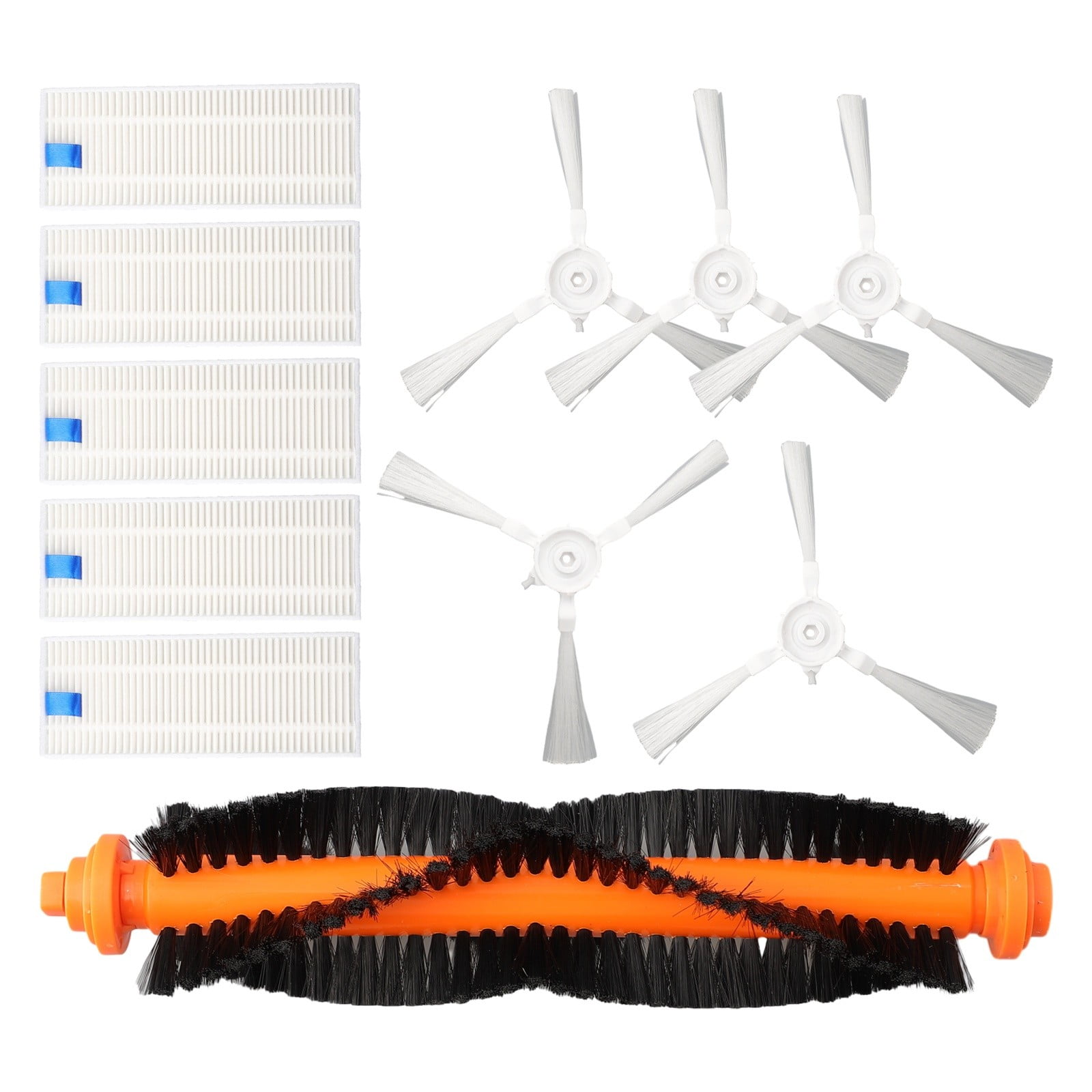 Rowenta X-Plorer 20 40 45 Series Vacuum Cleaner Side Brushes And Filter Kit Replacement For Rg687 Rr682 Rr687 Rr688 Main Brush Accessories