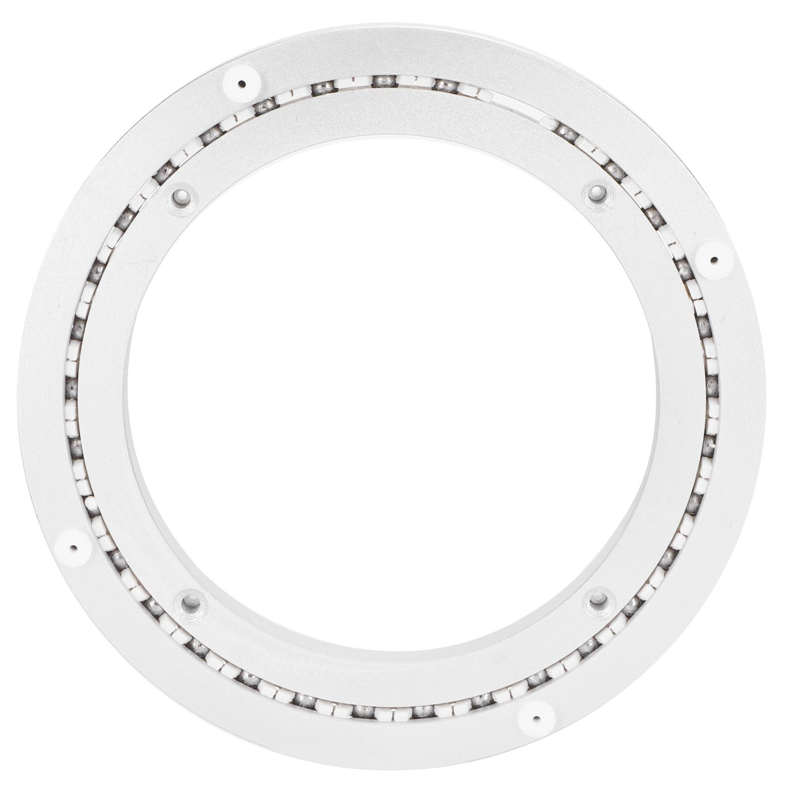 Heavy Duty Aluminium Alloy Rotating Bearing Turntable Round Smooth Mute Dining Table Plate8in