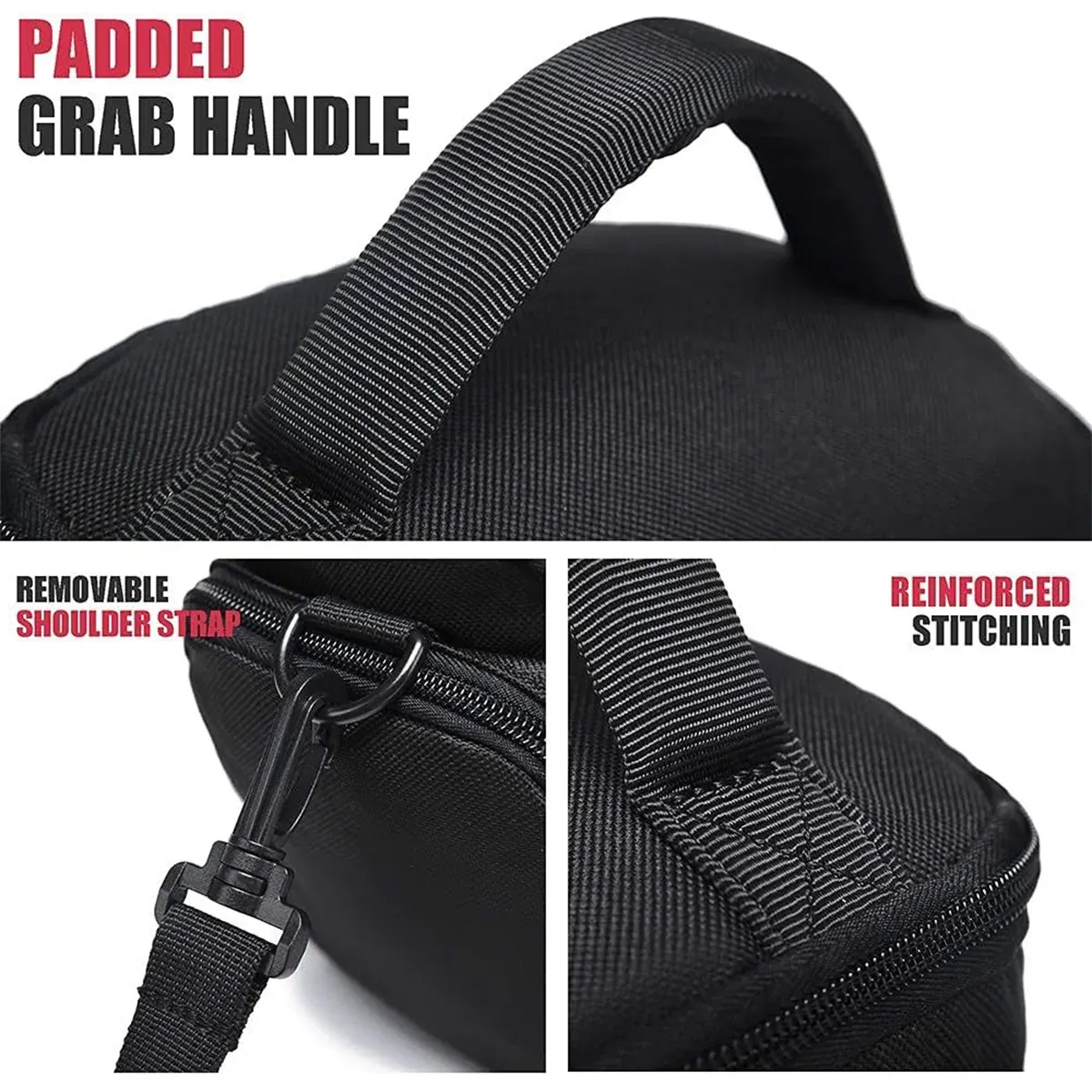 Portable Mirrorless Camera Shoulder Bag Waterproof Shockproof For Camera Storage — image 4