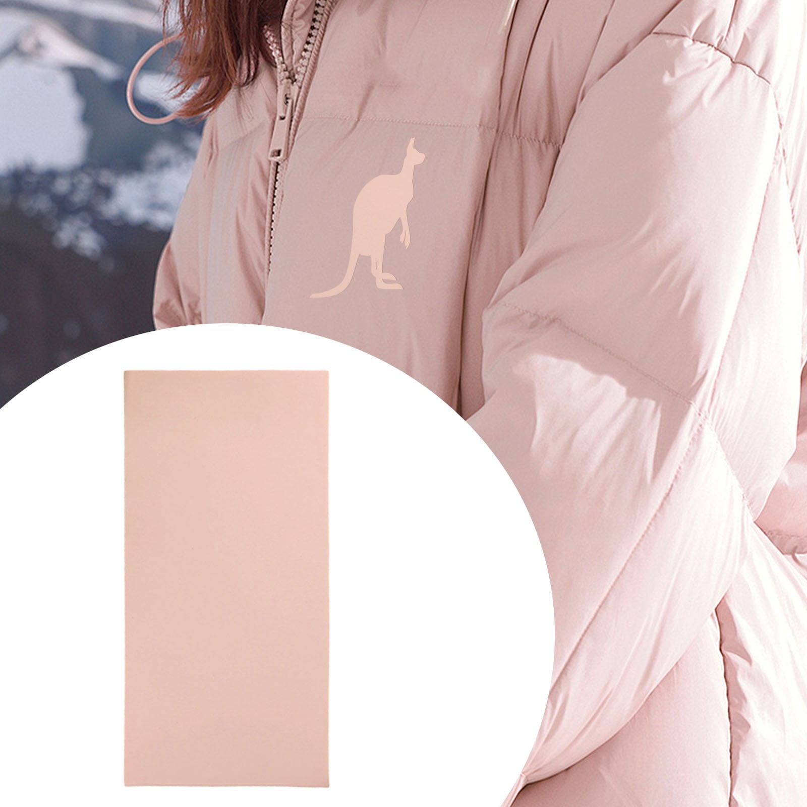 1Pcs Down Jacket Repair Patch Kit,Pre-Cut Nylon Patches for Clothes,Self-Adhesive Fabric Tape,Waterproof Lightweight Outdoor Repair Tape for Puffer Jacket Coat — image 6