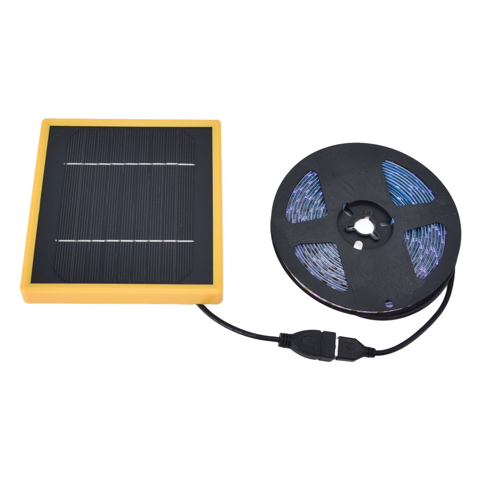 Solar Plant Grow Light Strip Solar Power Full Spectrum 5W LED High Luminous Flux Solar LED Grow Light Strips for Plant 3 Meters / 3.3yd โ image 2