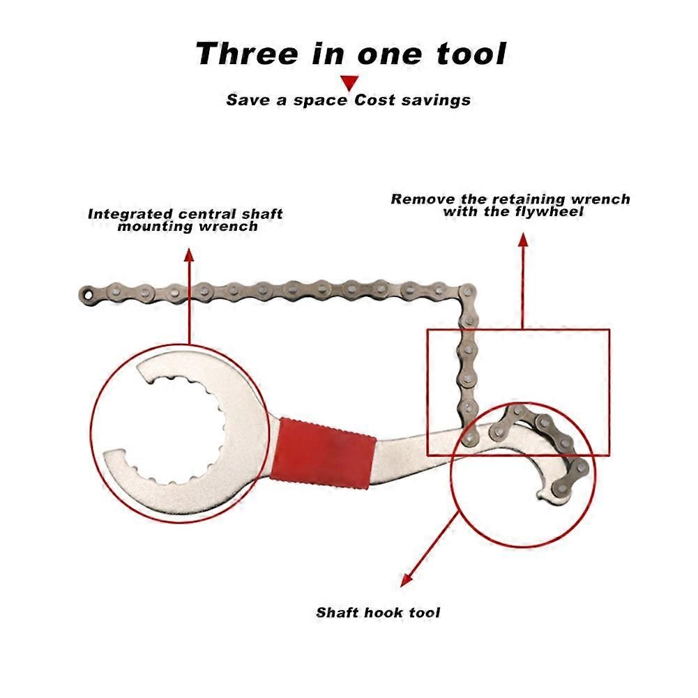 Bicycle Repair Tool Kit, Mountain Bike Chain Cutter, Bicycle Repair Kit, Freewheel Bottom Bracket Removal Tool โ image 2