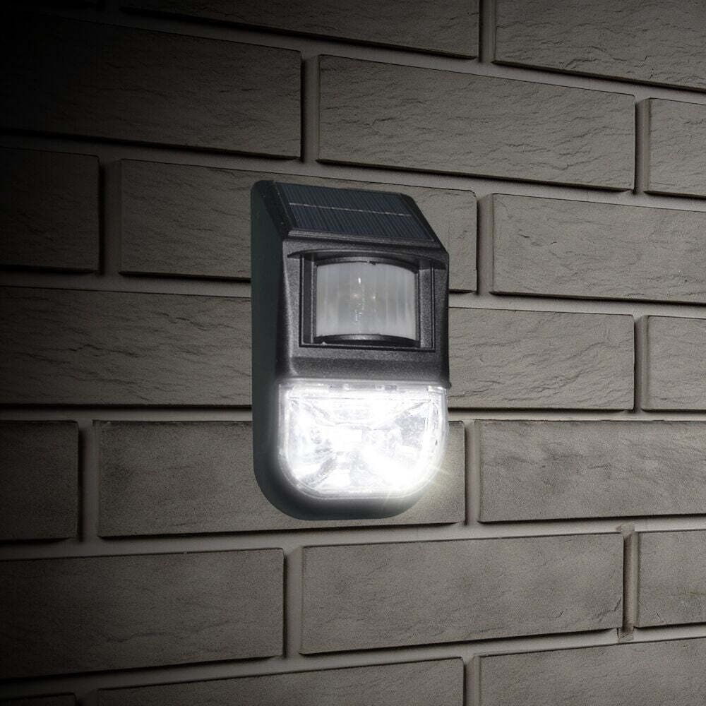 Solar Motion Sensor Wall Light, Rechargeable Outdoor Security Lamp, 1 Piece โ image 2