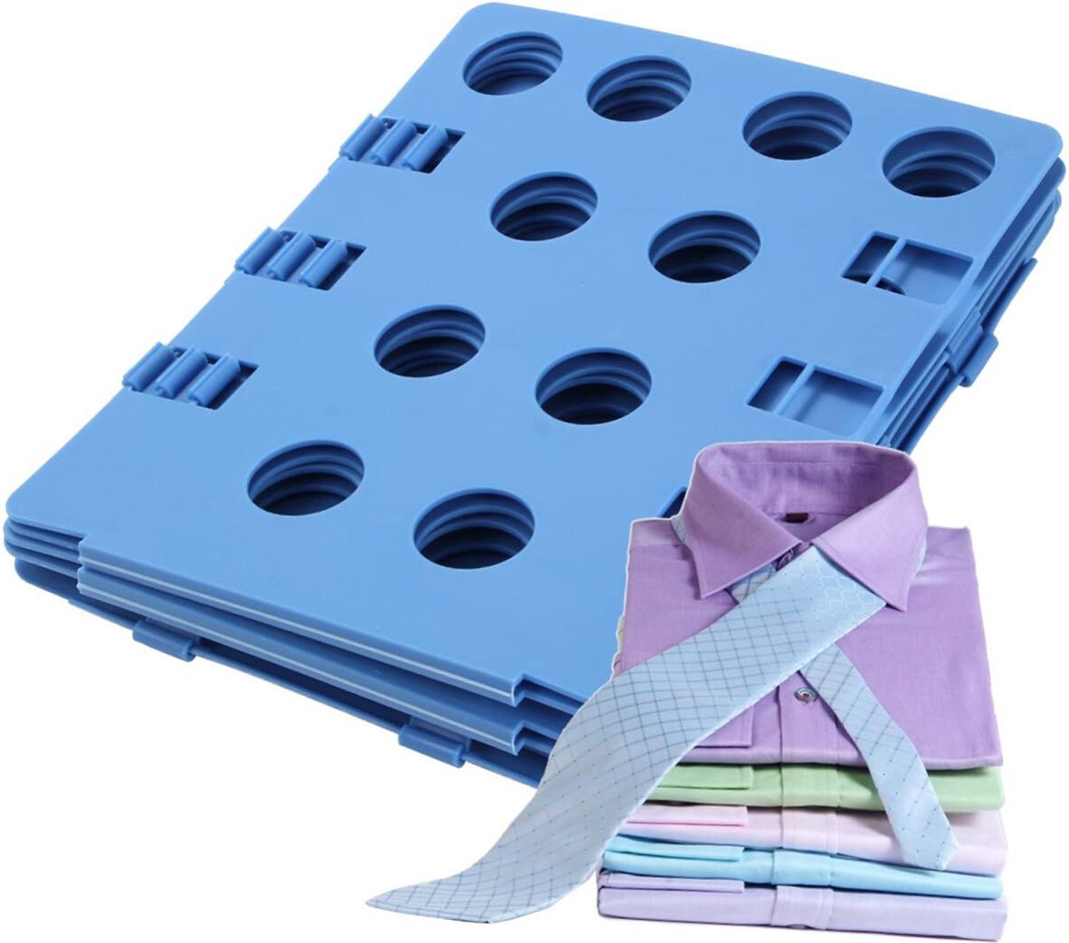 Clothes Folding Board - Laundry Folding Board - Folding Aid - Clothes Folder - Folding Aid - Shirt Organizer - Folding Board Folder - Flipfold - Folding Board — image 2