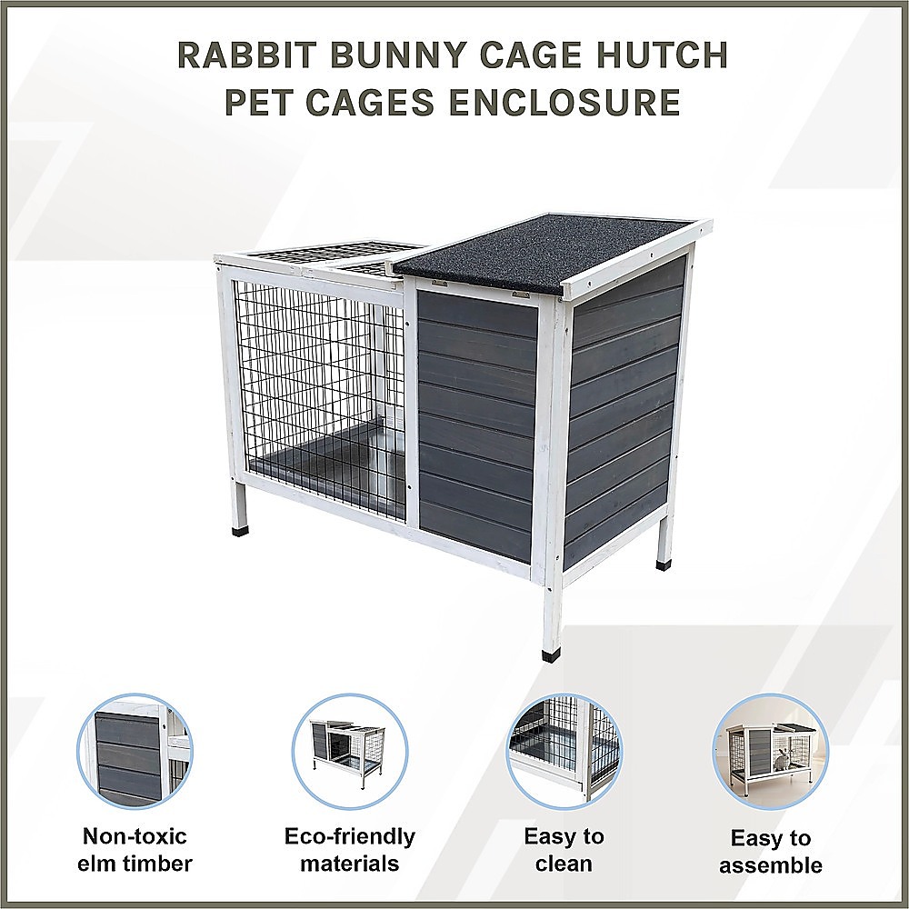 Rabbit Bunny Cage Hutch Pet Cages Enclosure โ image 3