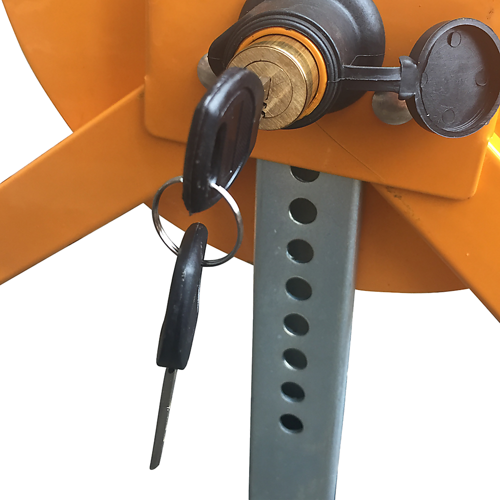 Car Vehicle Wheel Clamp Lock – Heavy Duty Anti-Theft Security Device — image 4