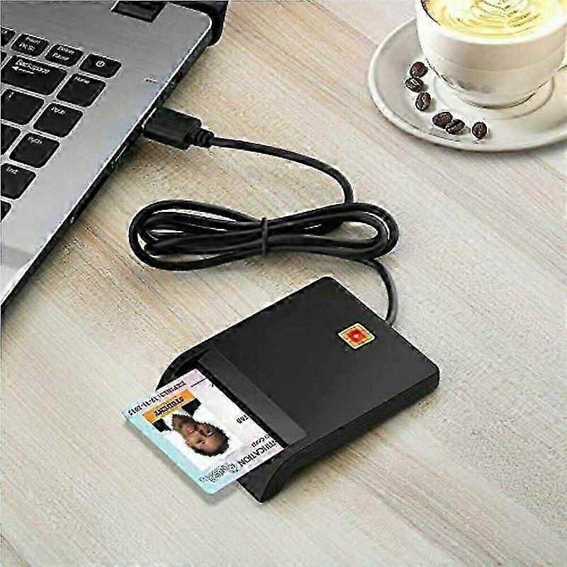 USB 2.0 Smart Chip ID SIM Card Reader, Portable USB ID Reader โ image 2