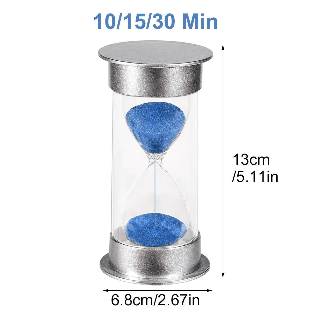 10/15/30 Minute Hourglass Timer Sand Timer for Home Office and Classroom Use - Purple-30min โ image 4