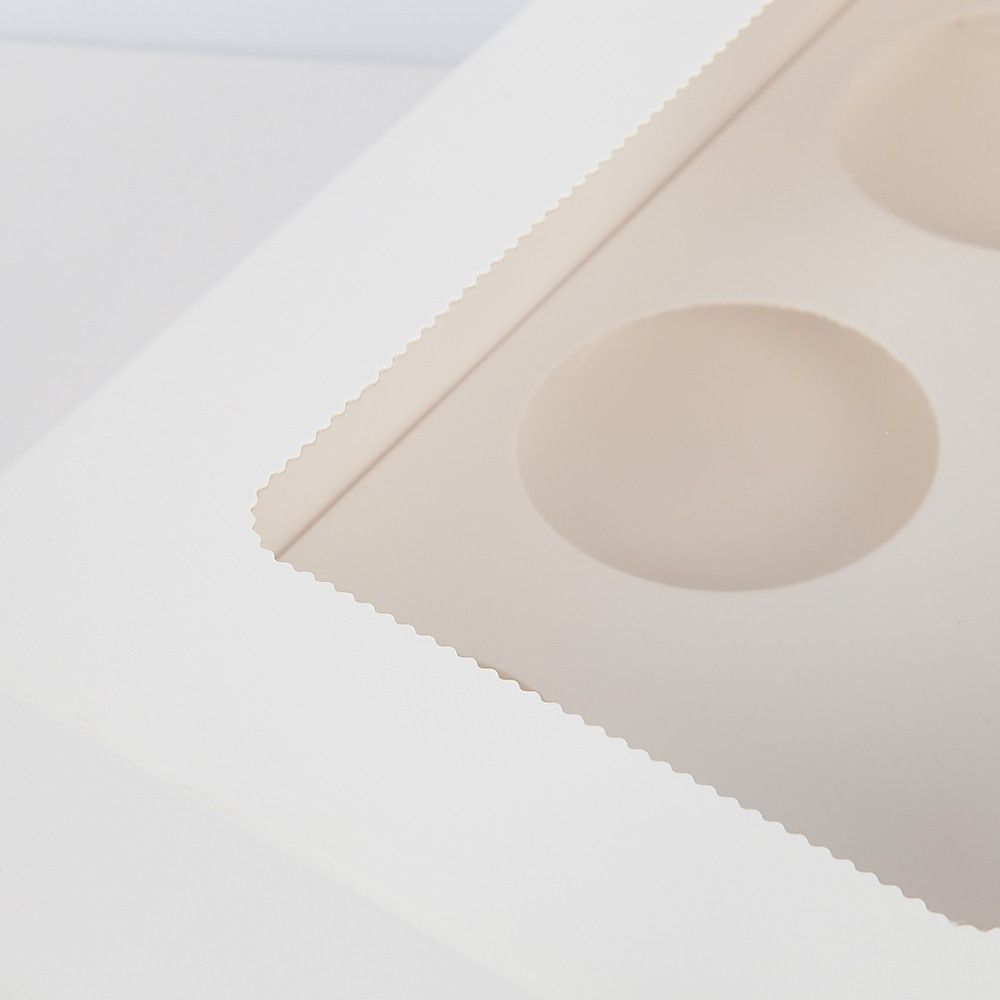 Cupcake Box 6 Holes Window Cake Party Favour 100 Boxes — image 4