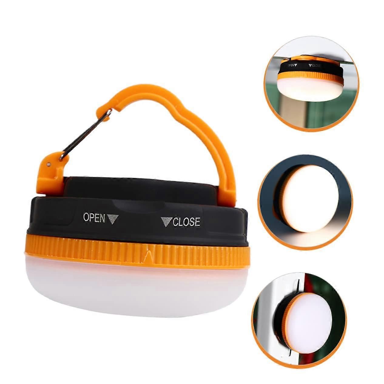 Camping Lantern Bright LED Tent Light Battery Powered Hanging Lamp for Outdoor Hiking Emergency — image 3