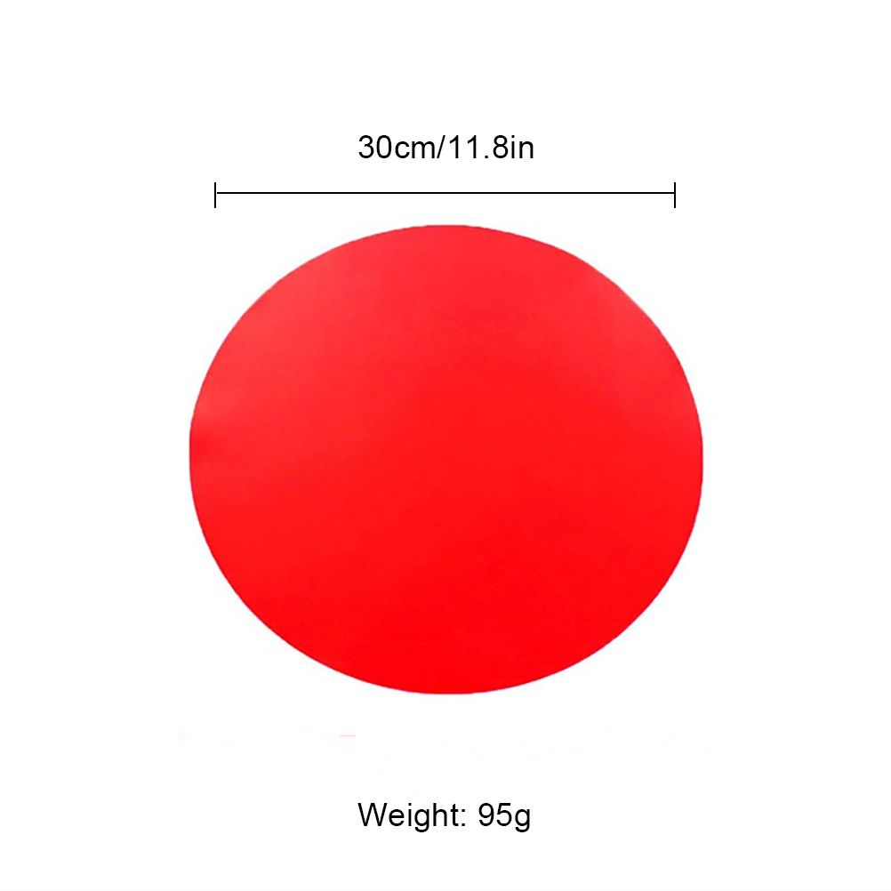 30cm Silicone Microwave Mat Non Stick Oven Mat Heat Resistant Microwave Turntable Mat — image 2