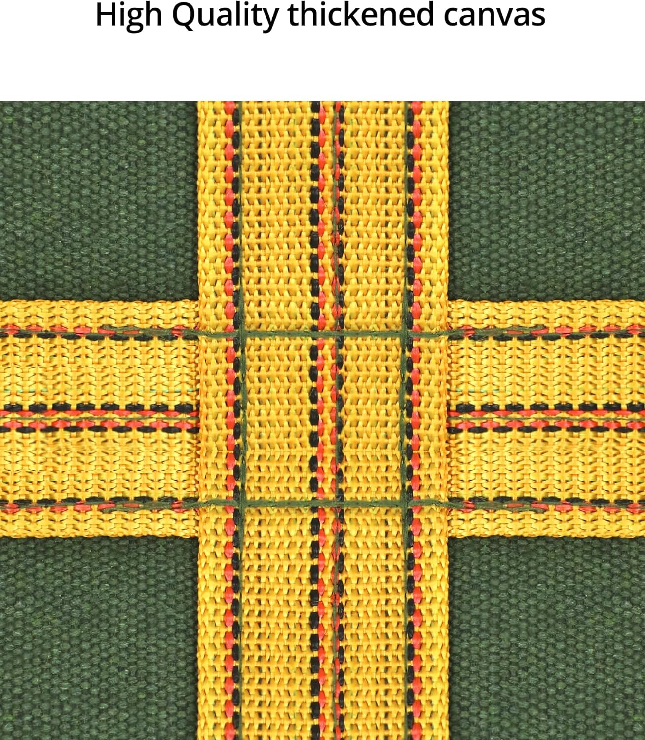 Heavy-Duty Canvas Cargo Lifting Pad Net - 3.28ft x 3.28ft Reinforced Handle Lifting Net for Construction, Logistics, and Transport, 2645lbs Load Capacity โ image 2