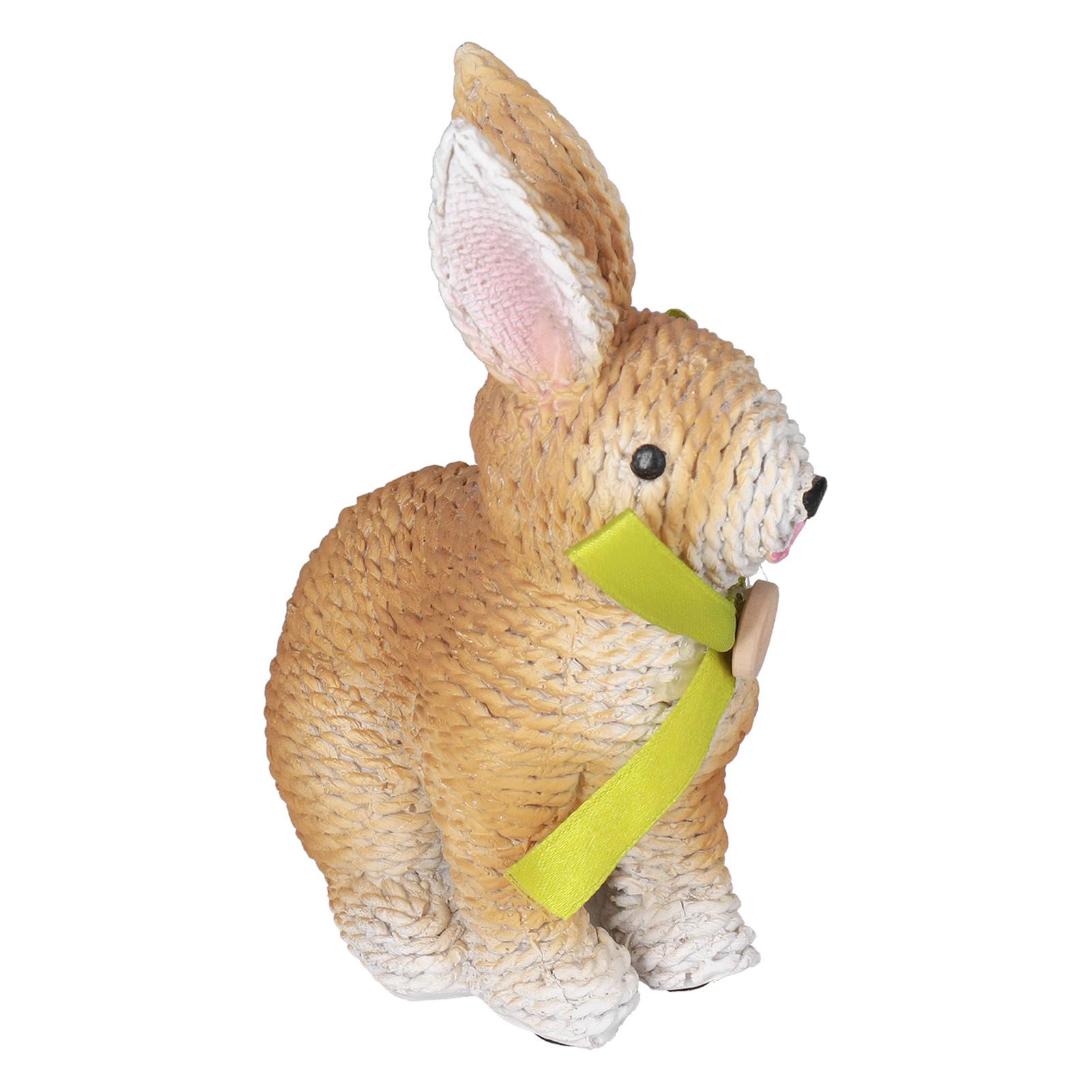 Rabbit Sculpture Simulation Resin Rabbit Ornament Environmentalliy Friendly and Durable for Family and BedroomRabbit B — image 3