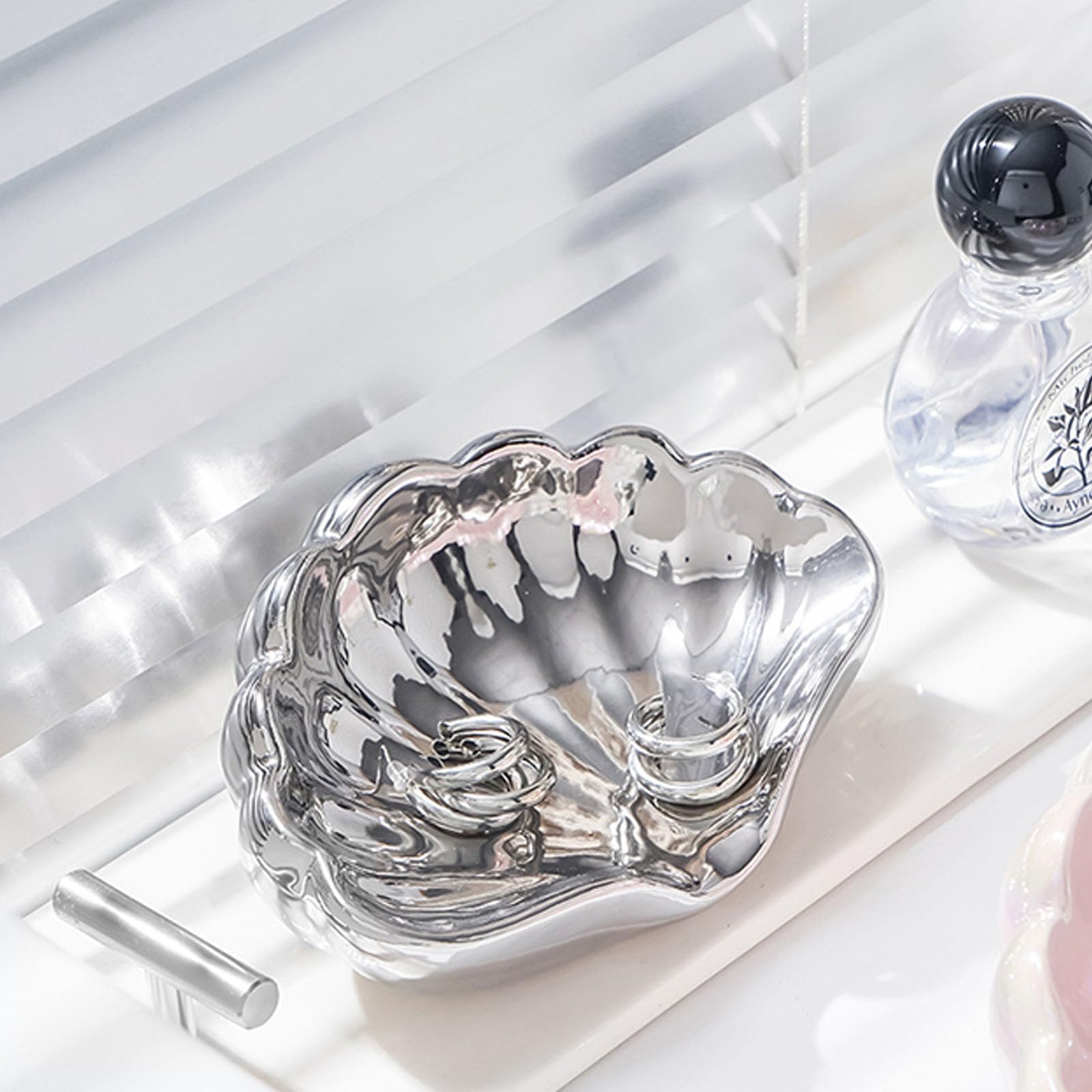 Soap Dish Shell - Soap Holder - Soap Dish - Bathroom Accessories - Jewelry Dish - Toilet Furnishings - Storage Dish - Home Decoration - Key Tray - Make Up — image 4