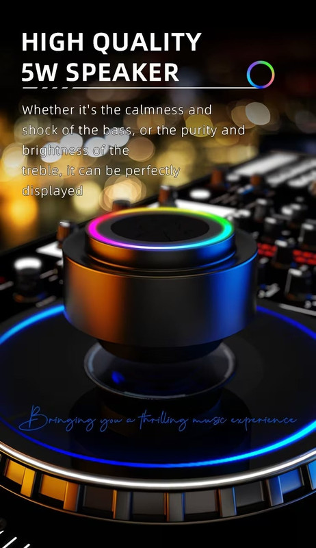 Portable Shower Speaker with Voice Assistant — image 5