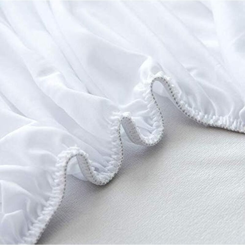 Mattress Protector, Waterproof Mattress Topper, Anti Allergic, 200 x 200 cm — image 3