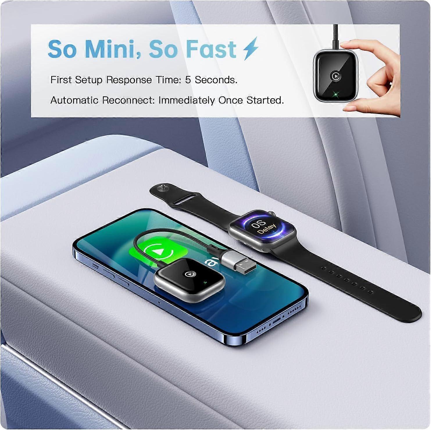 Wireless CarPlay Adapter for Apple CarPlay, Easy Wired to Wireless Upgrade — image 5