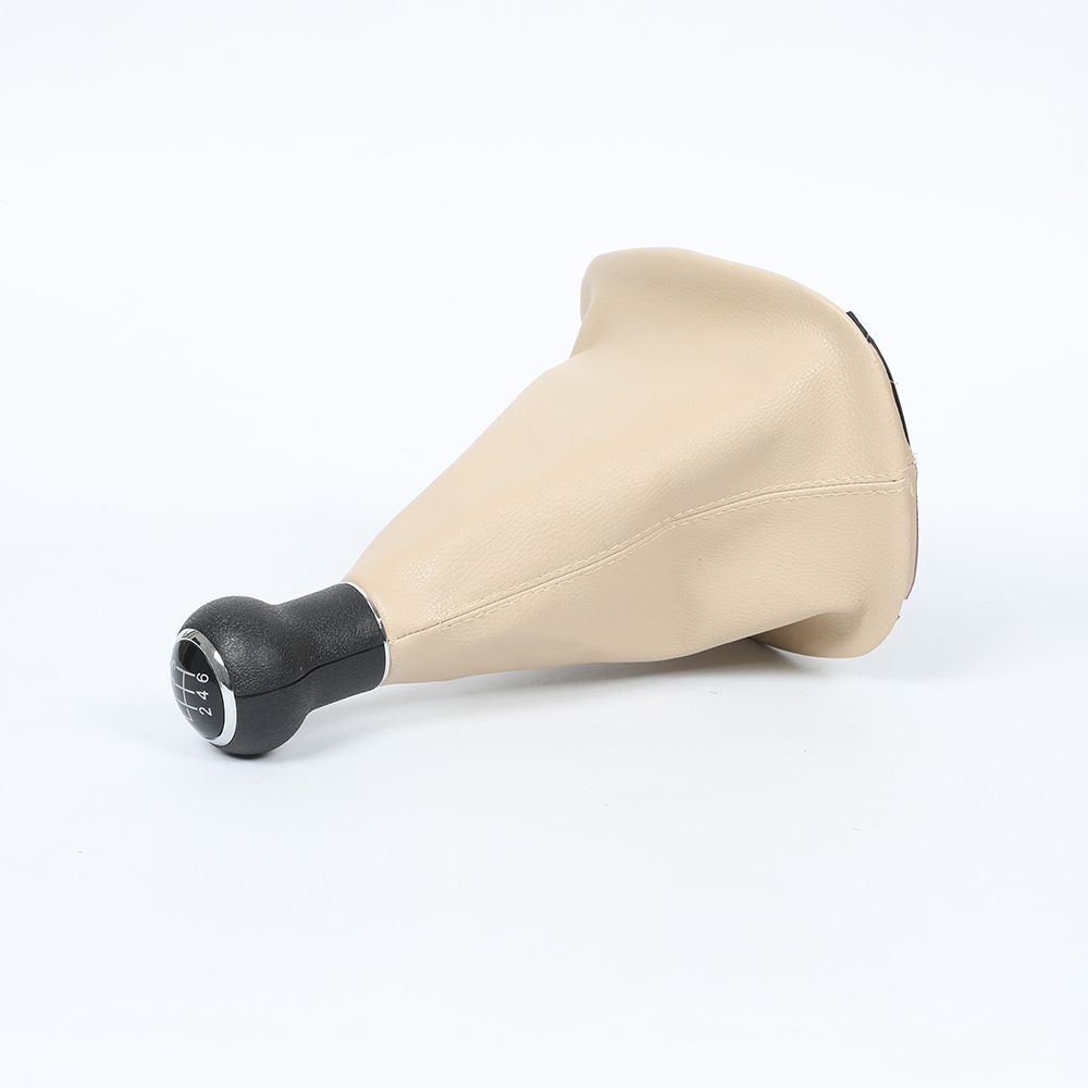 Auto for Volkswagen New 6 Speed Gear Shift KNOB Boot Yellow Car Gear Shift Knob Manual Shift Ball Stick-(6 Gear) — image 4