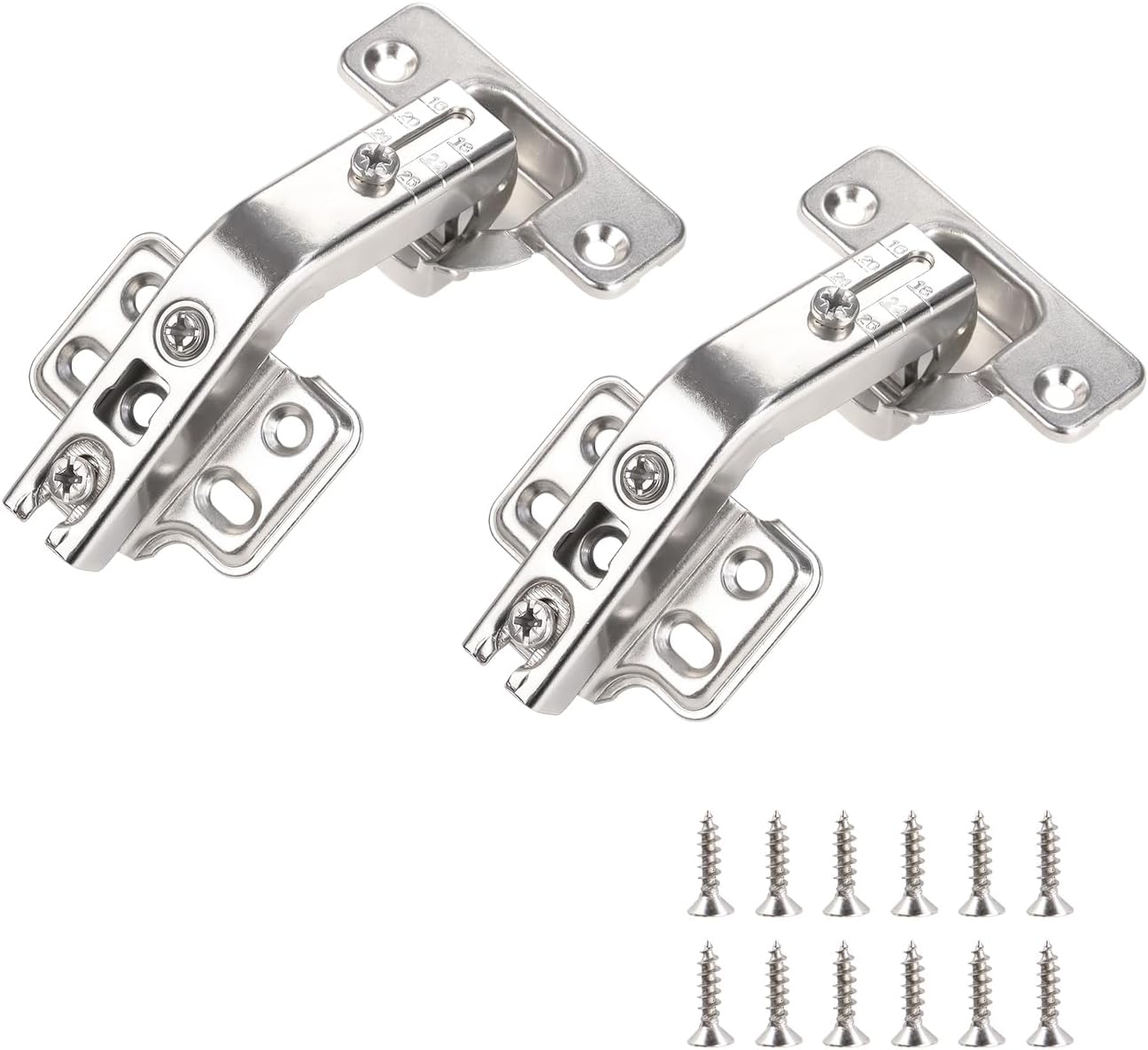 135 Degree Lazy Susan Hinge Full Overlay Concealed Corner Cabinet Hinge for Cabinet, Cupboard, Folded Door, Corner Kitchen Cabinet Replacement Hardware (1