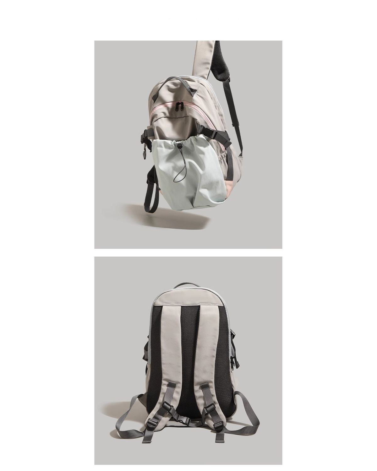 Green Minimalist Laptop Backpack Large Capacity 43cm for Men and Women - Unisex Casual School Bag for Uni and Work — image 3