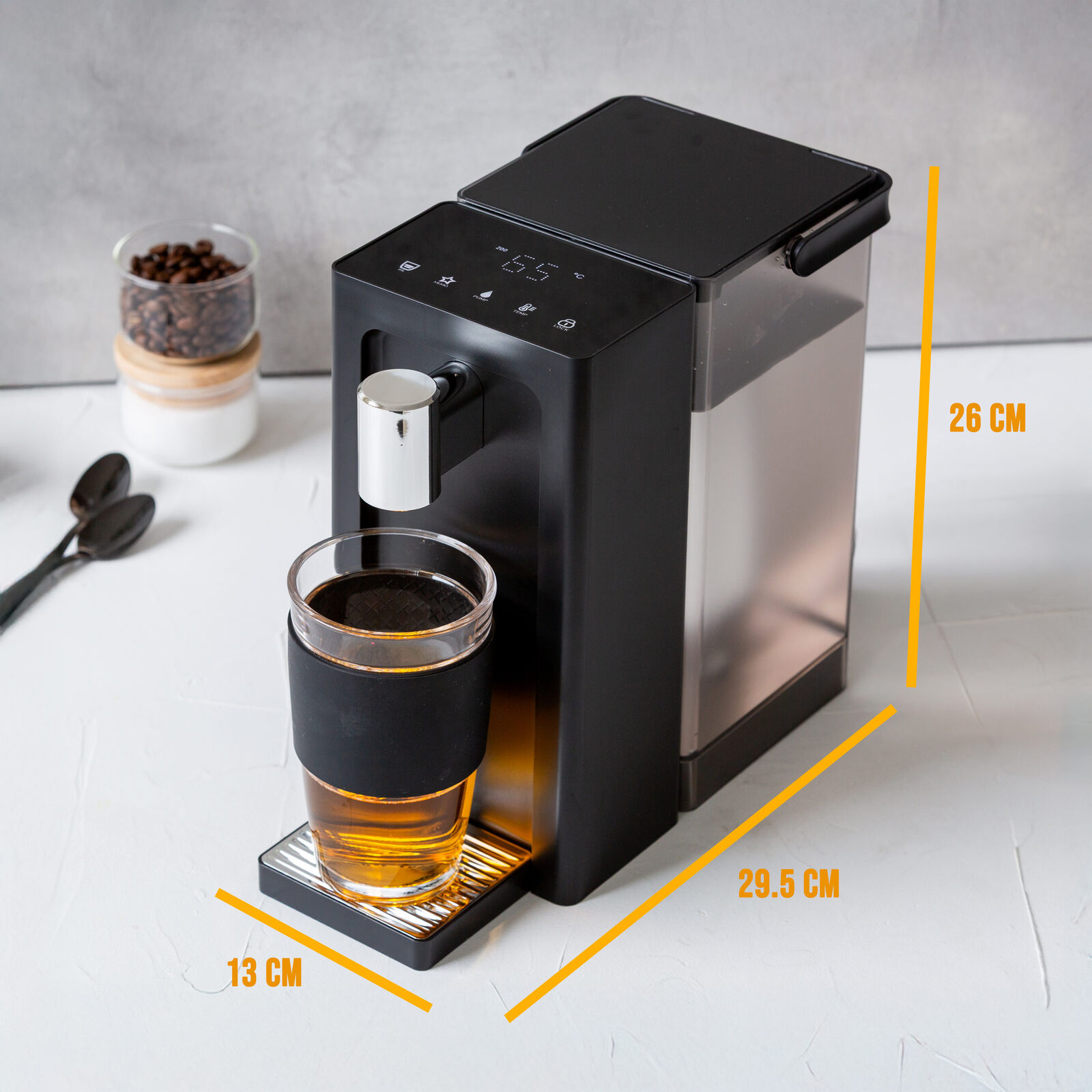 Instant Hot Water Dispenser 3L - One-Touch Operation with Adjustable Temperature & Cup Sizes — image 3