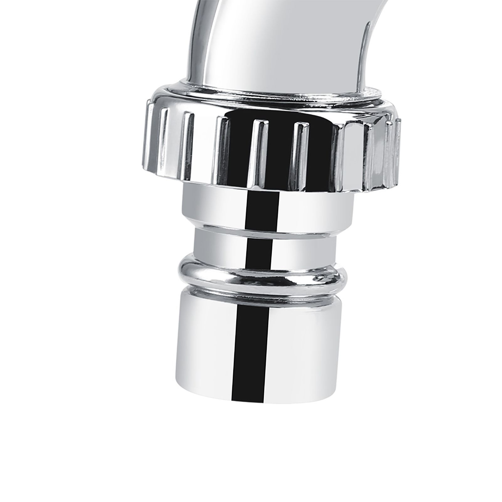 Electroplating Plastic Washing Machine Cold Water Faucet Sink Basin Water Tap with Double Spout Shutter Handle G1/2 — image 6