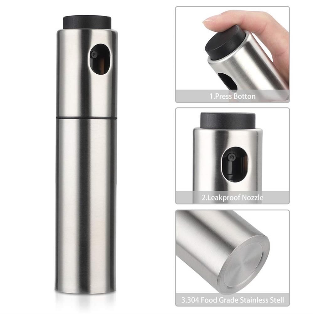 Olive Oil Sprayer for Cooking Oil Mister Stainless Steel Oil and Vinegar Sprayer Bottle for Barbecue Salad Cooking Baking โ image 3