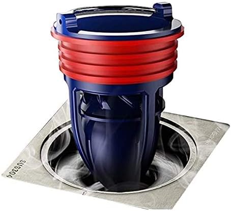 Shower Floor Drain Backflow Preventer One Way Drain Valve Sewer Core Patented Magnetic Drainage Insert Drain Plug(1.5-1.77in Hole) (Suitable for Tube Depth