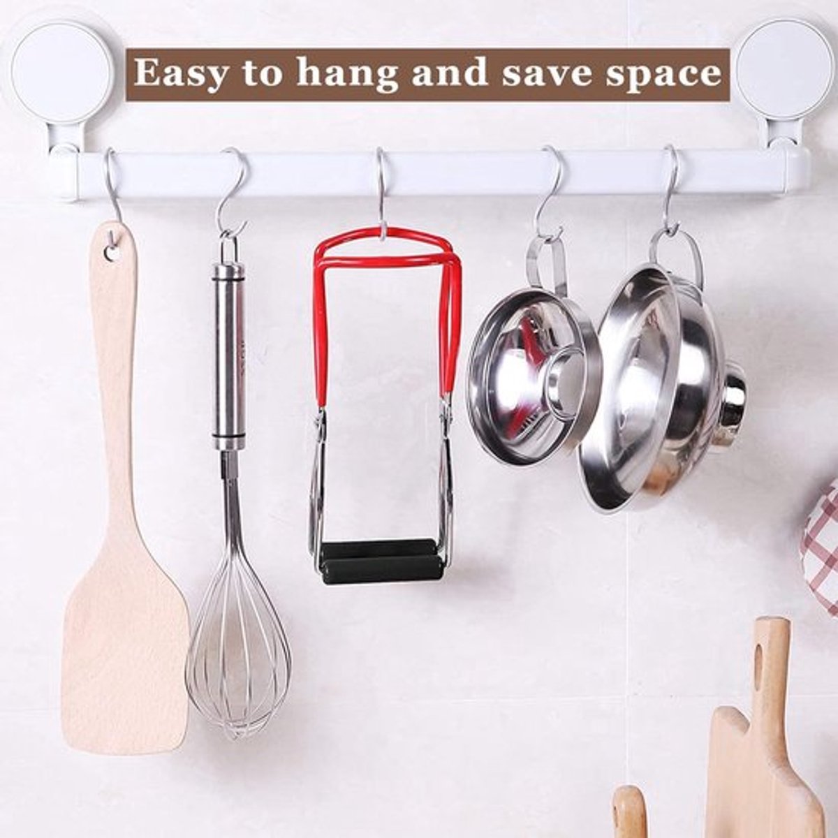 Funnel Set - 4 Pieces - Stainless Steel - Kitchen Funnels - Metal Filling Funnel - Kitchen Funnel - Jam Funnel - Includes Can Clips - Liquid - Pouring — image 4
