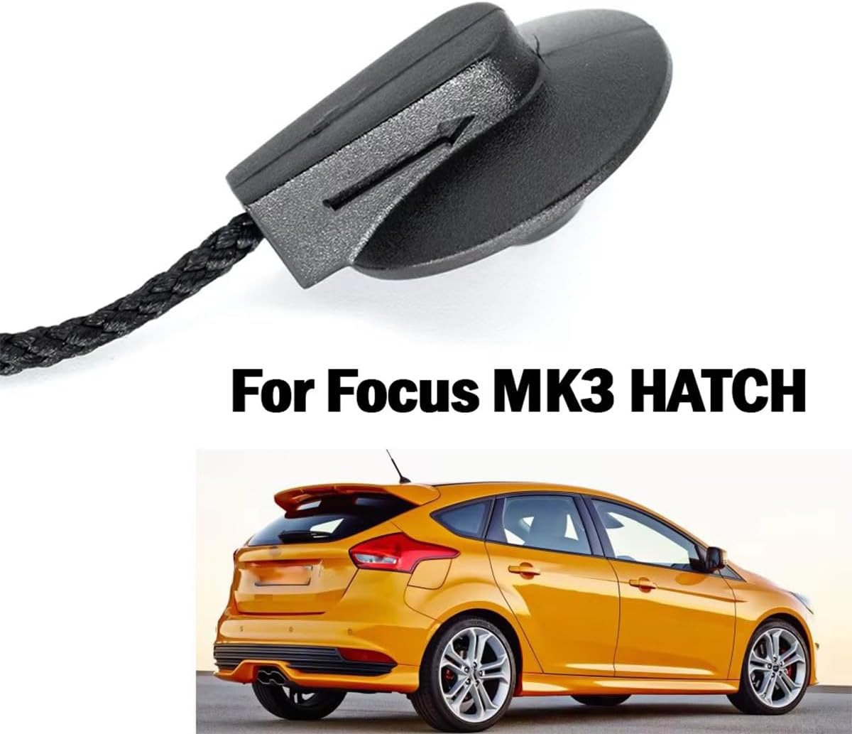 2PCS Parcel Shelf Fixing Cord, Parcel Shelf Fixing Strap, Car Parcel Shelf Cords Rear Parcel Shelf Strings for Focus MK3 2012-2017 Ford — image 6