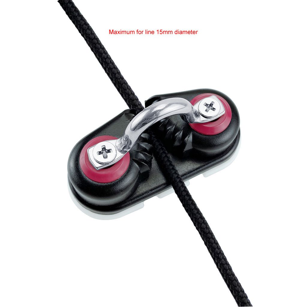 Cam Cleats, Rope Cleats, Ball Bearing Fast Entry Cam Cleats for Line Aluminum, Sailing Sailboat Kayak Canoe Dinghy Accessories