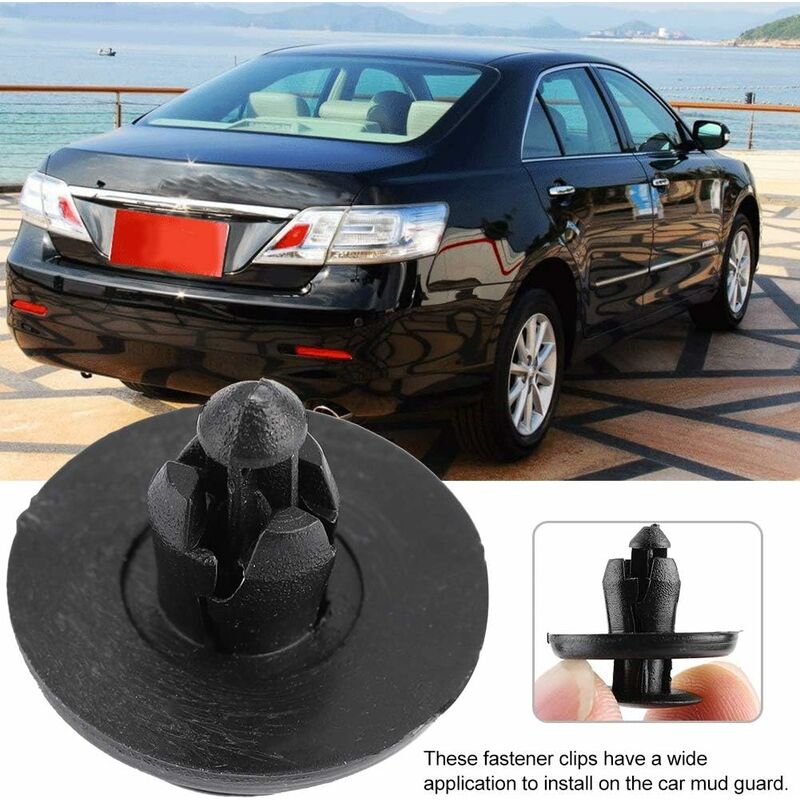 Car Fender Clips, Rivet Clips Mudguard For Car Fender Clips Retainer Fasteners Mudguard Hood For 90467-07166 (50 pcs) — image 3