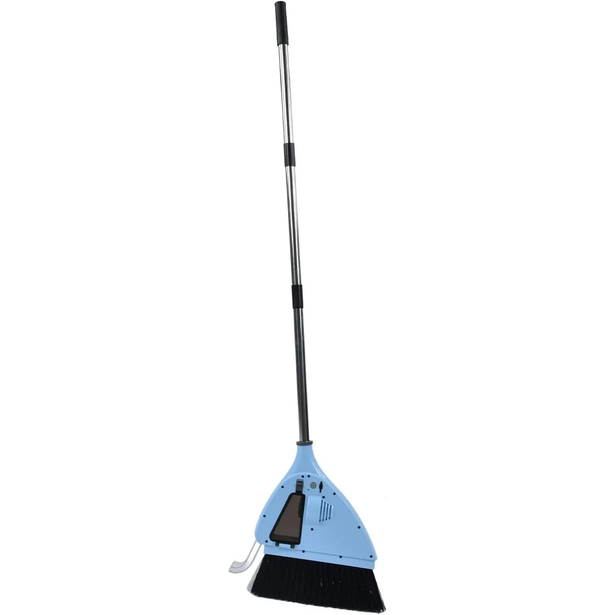 2 In 1 Cordless Vacuum Broom Cleaner, USB Rechargeable Quiet Sweeper for Home Office, Blue โ image 2