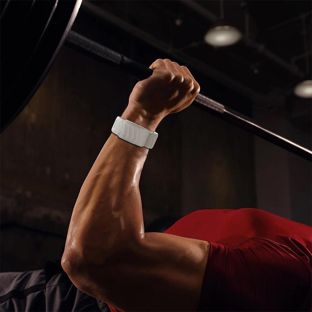 Silicone Sport Band for Whoop 5.0 Waterproof Replacement Wrist Strap White โ image 6