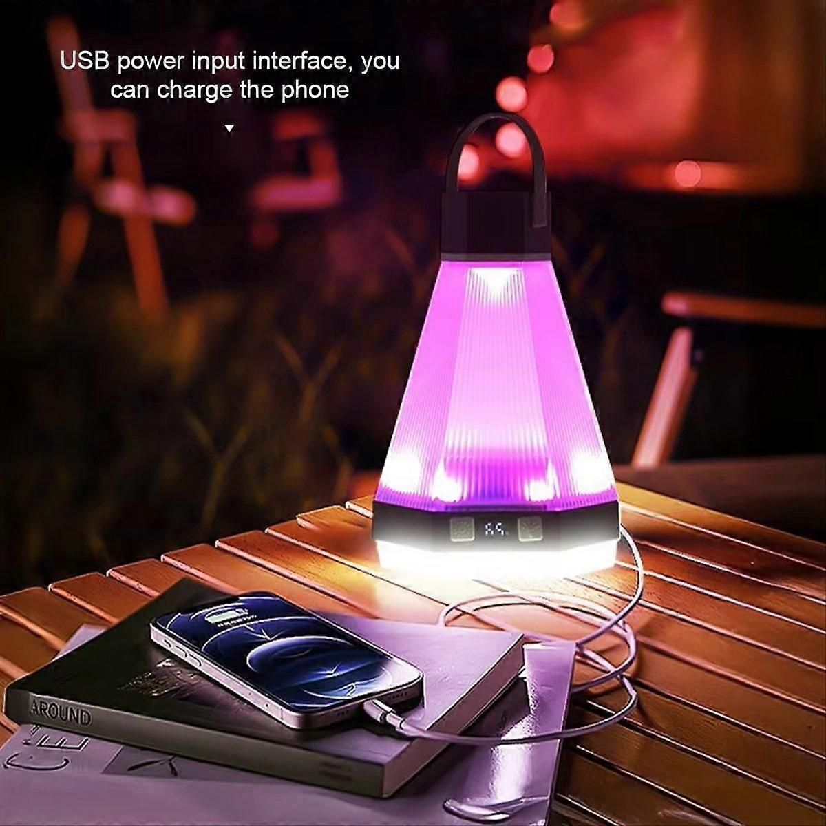 Rechargeable LED Camping Light,Outdoor Hanging Atmosphere Lamp with Adjustable Brightness,Ideal for โ image 5