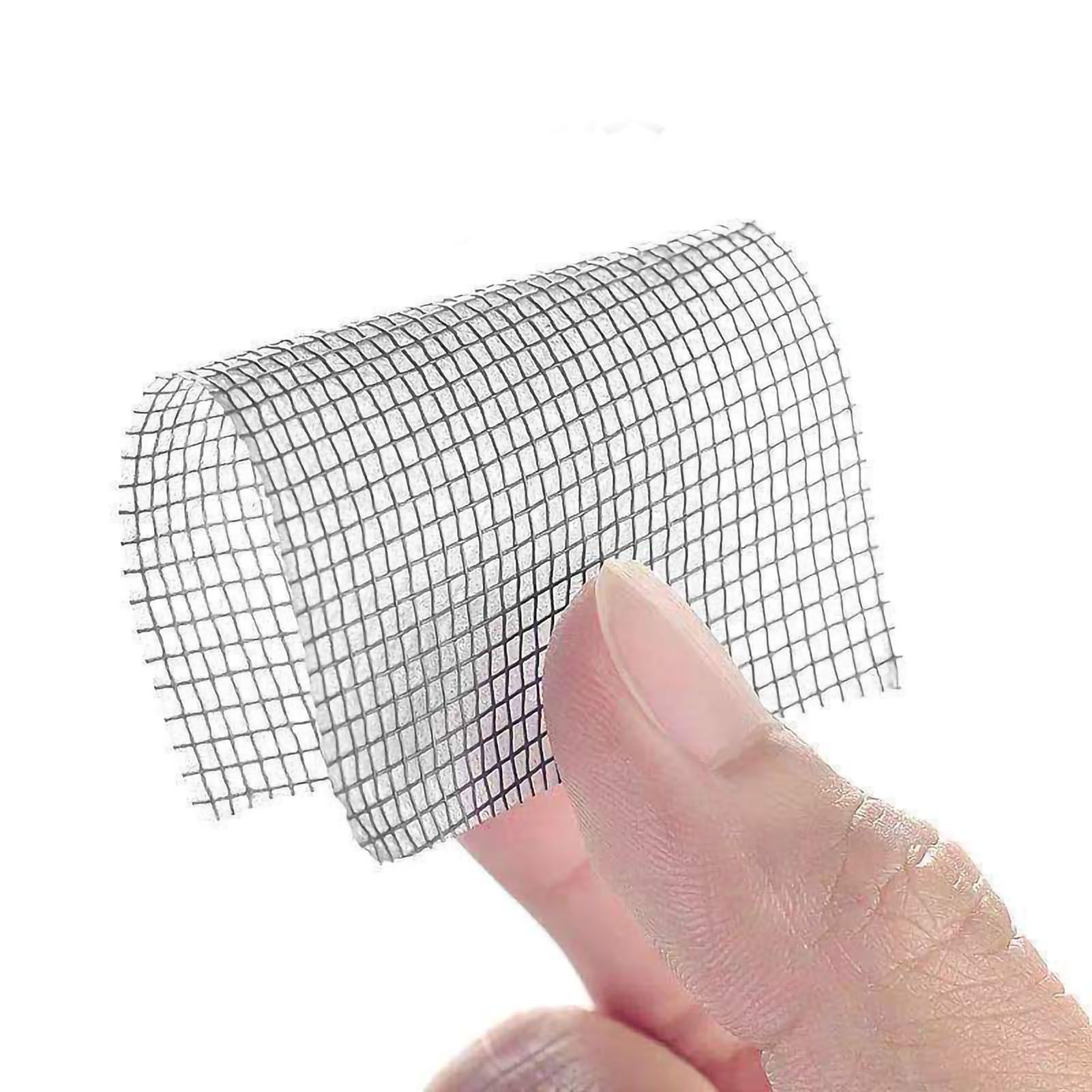 Window Screen Repair Fill Hole Self Adhesive Fine Mesh Screen Tape Mesh Repair for Mosquito Repellent 5cmx2m/2.0x78.7in Grey — image 5