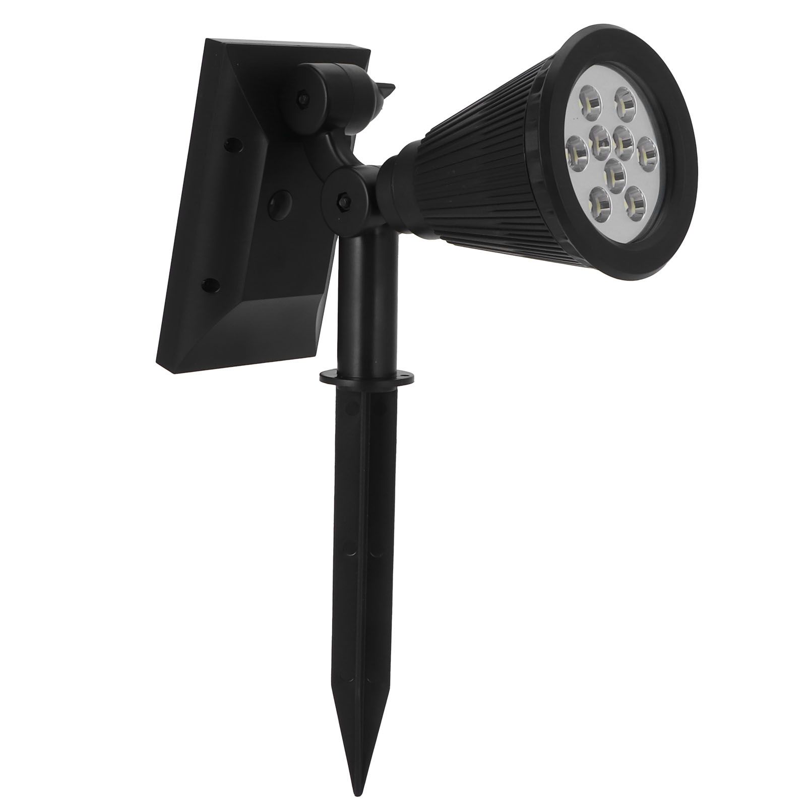 9LED Chips Solar Spotlights LED Solar Landscape Lights for Outdoor Garden CourtyardWhite Light — image 4