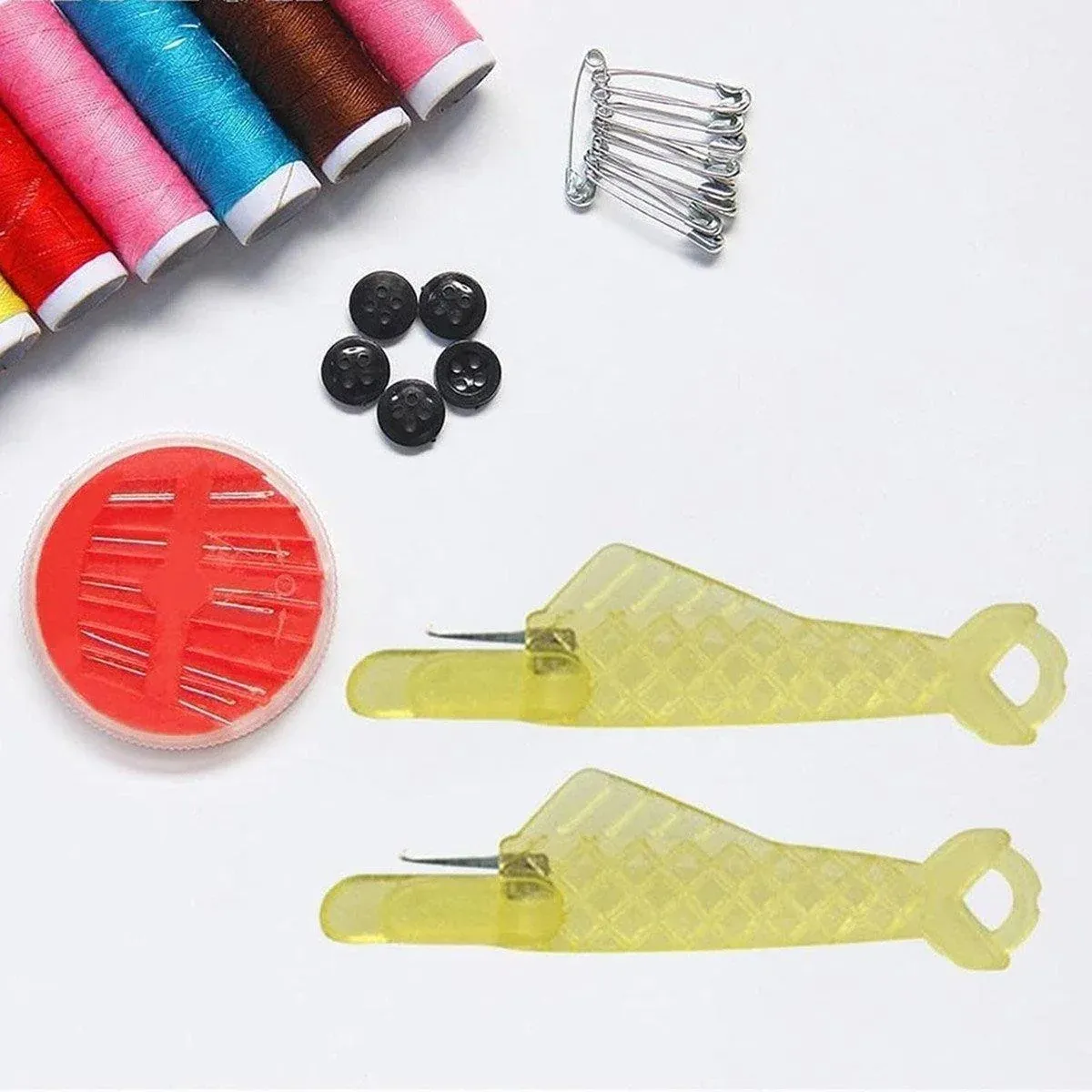 5PCS Plastic Needle Threader Tool for Sewing Machine Quick Lead Garment Sewing - Green โ image 6