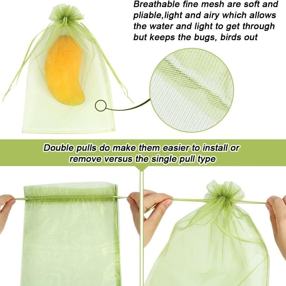 Insect-proofMeshBags,Light Purple,20-Pack — image 3