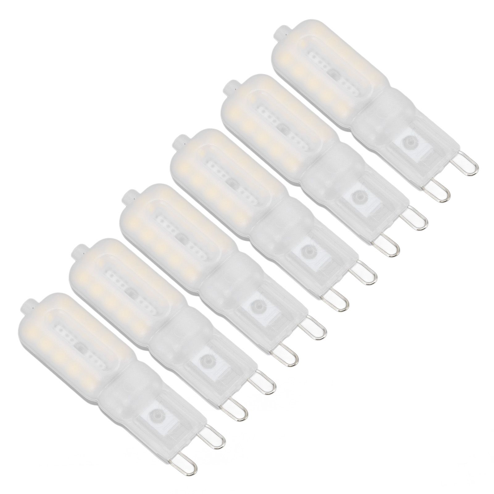 G9 Light Bulb Dimmable Eye Protection Energy Saving 5W 22 LED Small Bulbs for Ceiling Lamp Desk Lamp 6pcs Natural Light 220V โ image 4