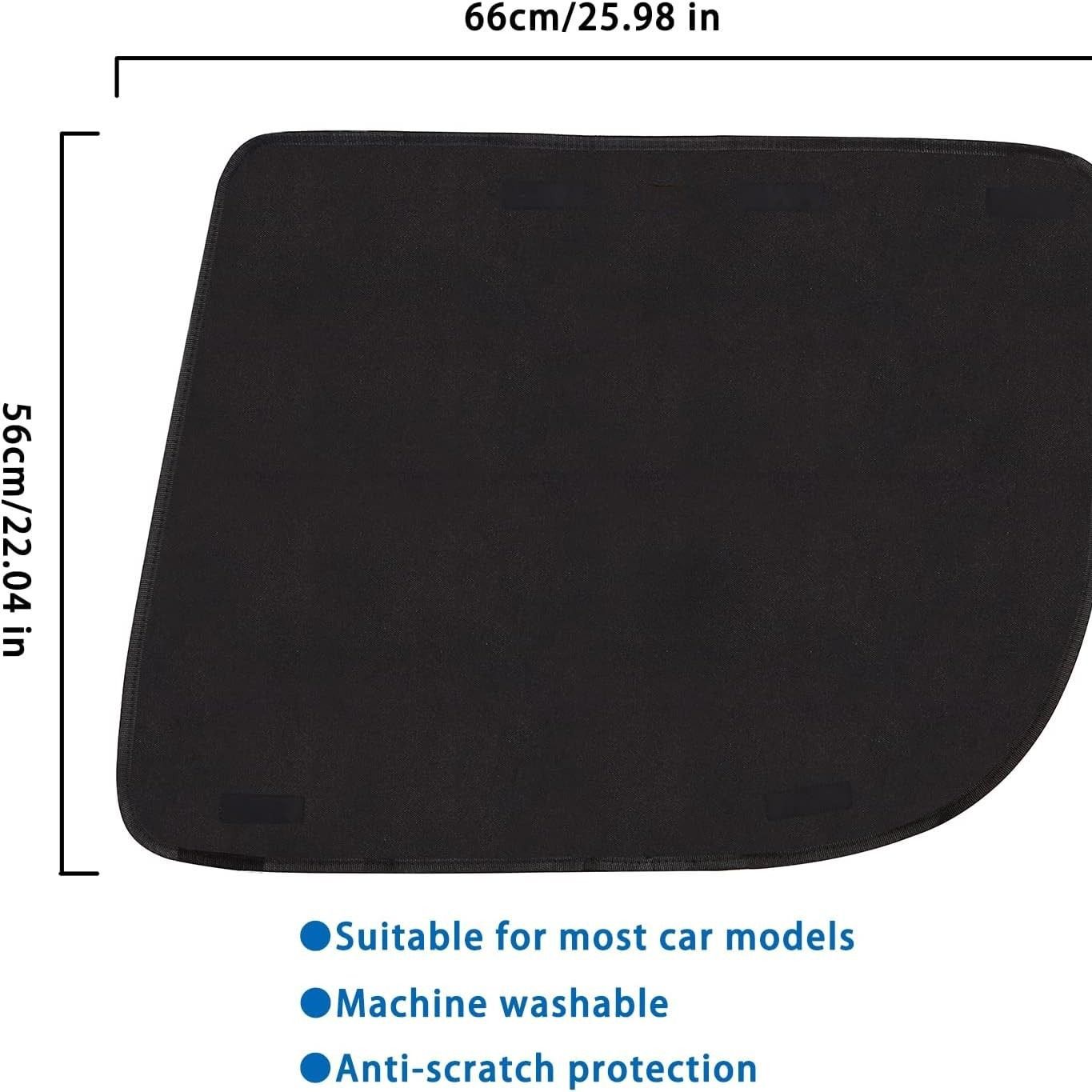 A pair Dog Car Door Protector, Anti-Scratch Car Door Cover from Dog Scratching, Durable Pet Window Guard for Vehicle Truck SUV Universal Fit Machine Washable — image 3