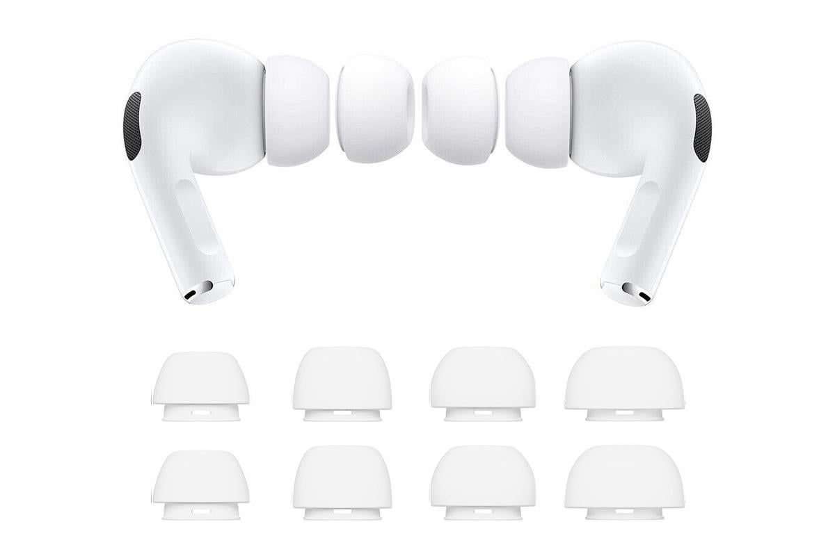4 Pairs Replacement Ear Tips For AirPods Pro 2nd 1st Generation With Portable Storage Box — image 5