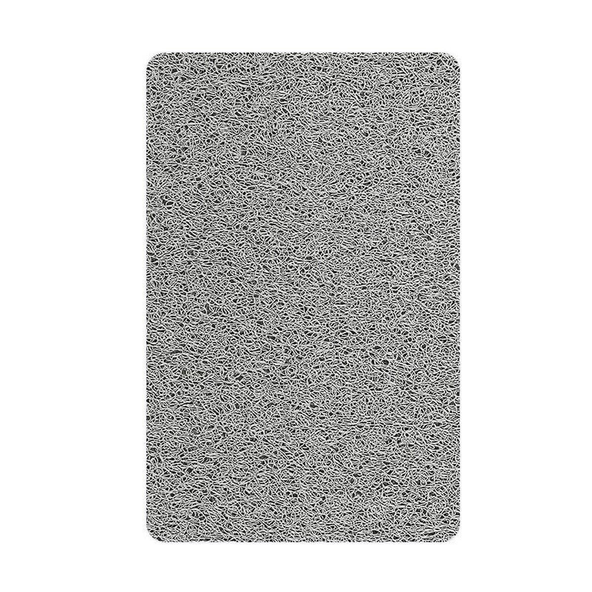 Waterproof Non-Slip Bathroom Shower Mat Anti-Slip Rug Toilet Floor Mat Washable - Grey-43 × 120cm