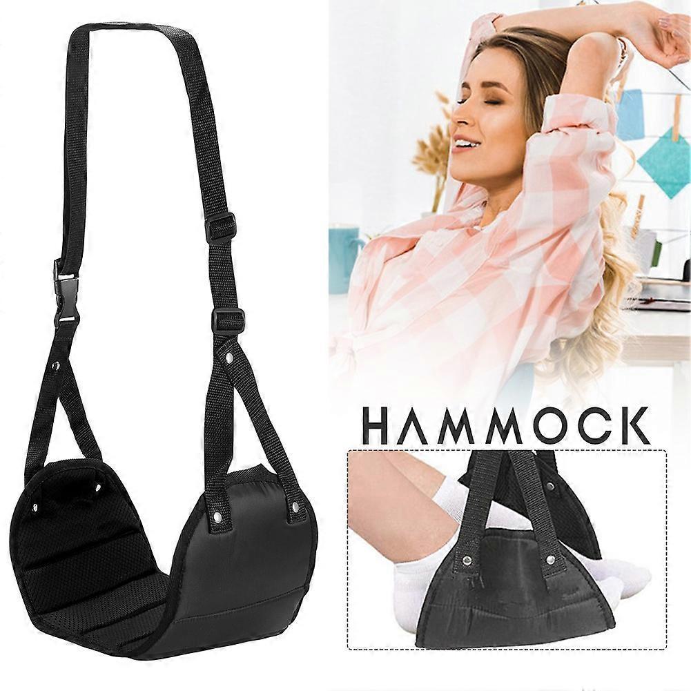 Hangable Travel Foot Hammock, Lightweight Portable Leg Rest โ image 2
