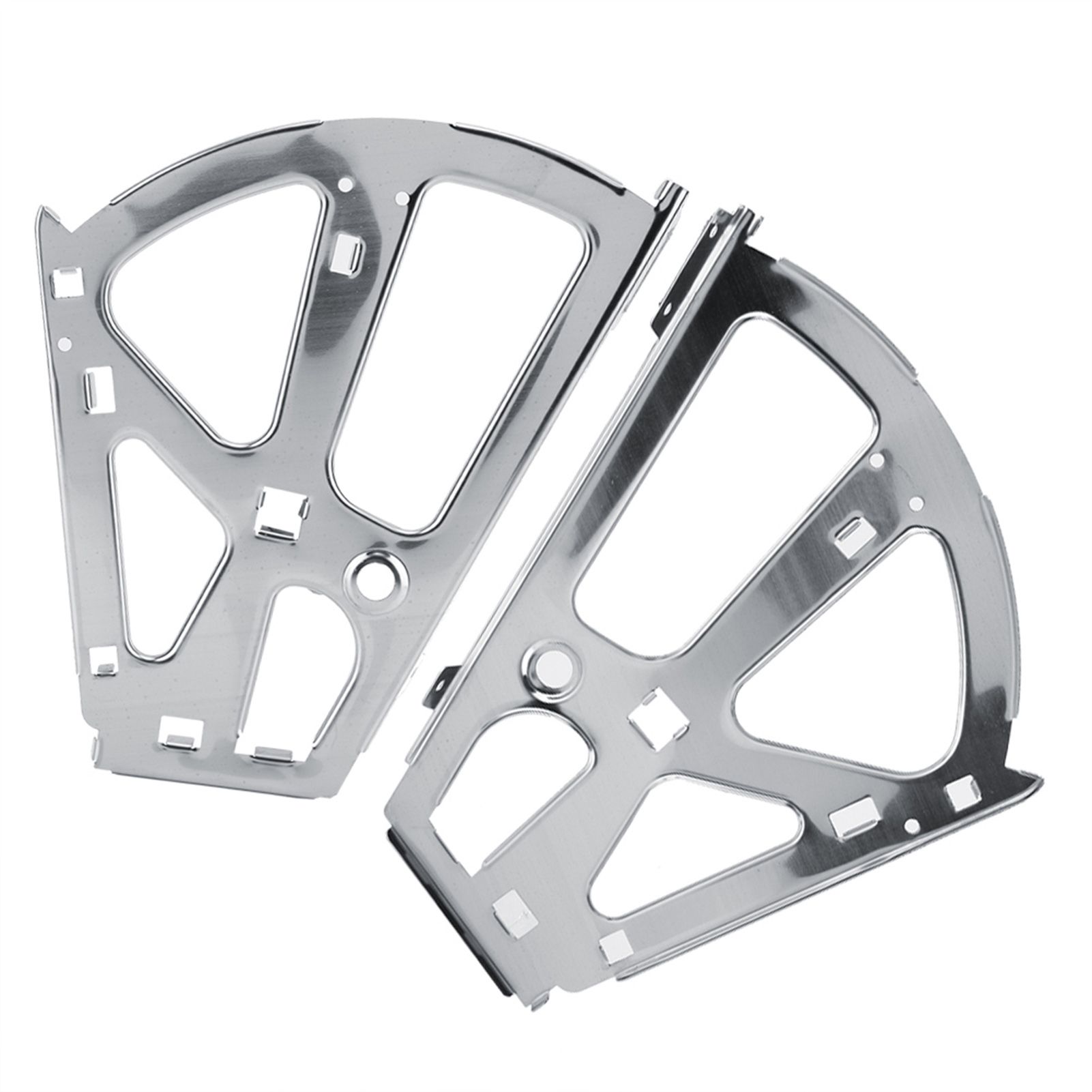 2Pcs Stainless Steel Shoes Drawer Cabinet Hinges Turing Rack Replacement Fittings(2 Layers) โ image 2