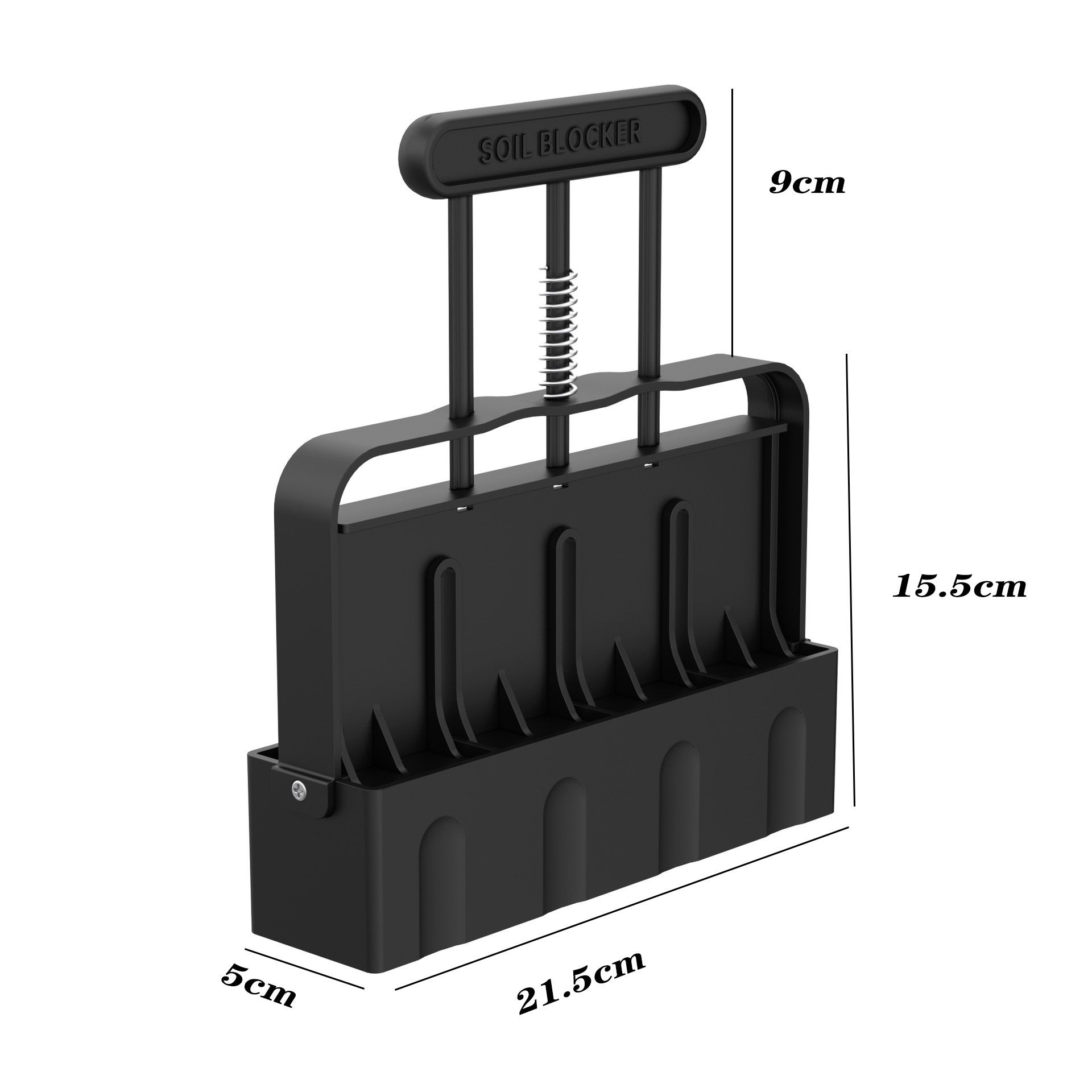 Soil Blocker with Comfortable Handle, Germination,Grow Seedling,No Transplant Shock for Garden Soil Potting Outdoor Plants Used — image 2