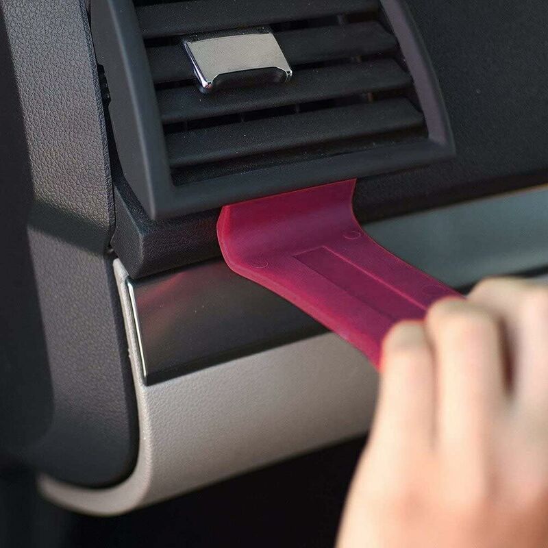 Car Stereo Removal Tool, Plastic Door Panel Pry Tool, Breaker Tool, Screwdriver, Four-Piece Set, Plastic Buckle, Screwdriver 6 Inch — image 2