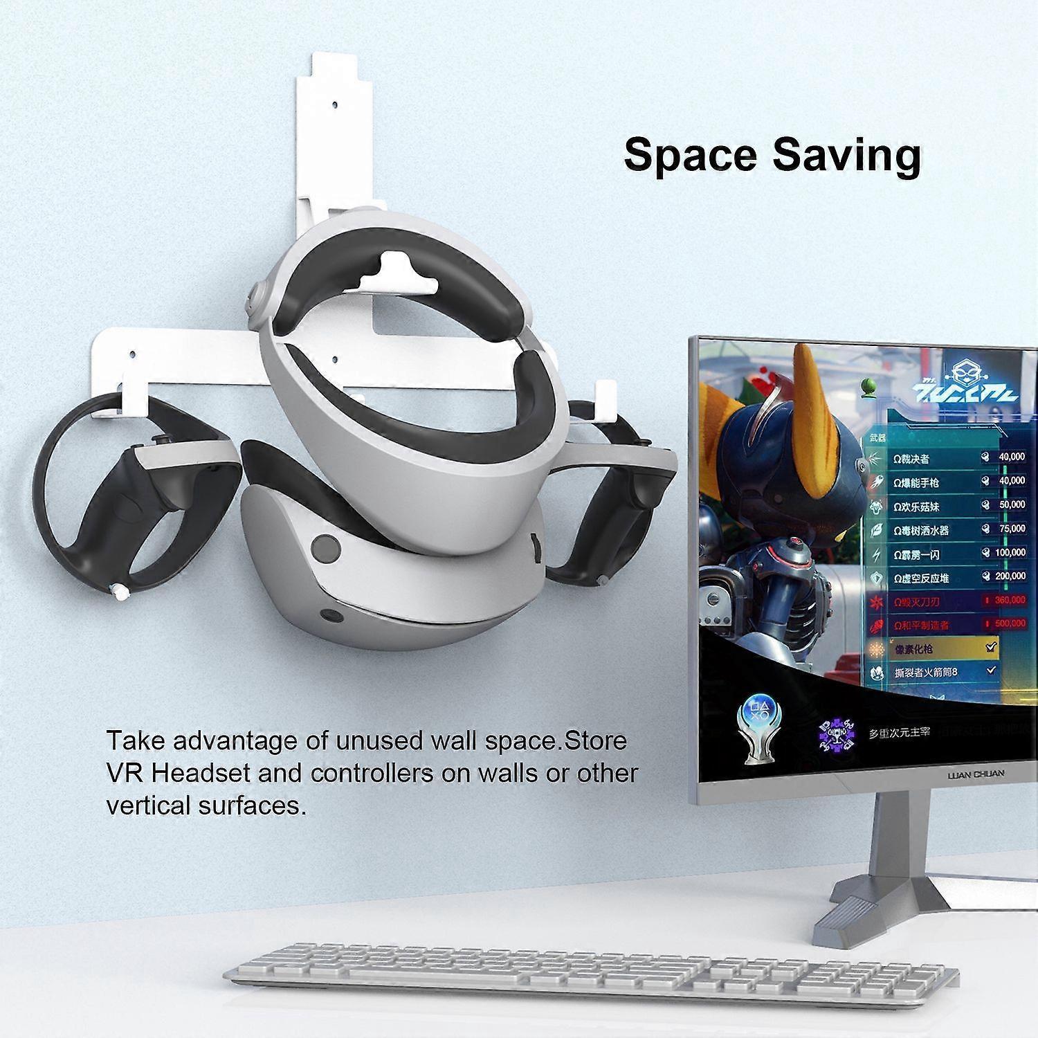 Type A JYS JYS-P5158ll Mount Holder Stand for PS VR2 VR Headset and Controller Storage Bracket โ image 5